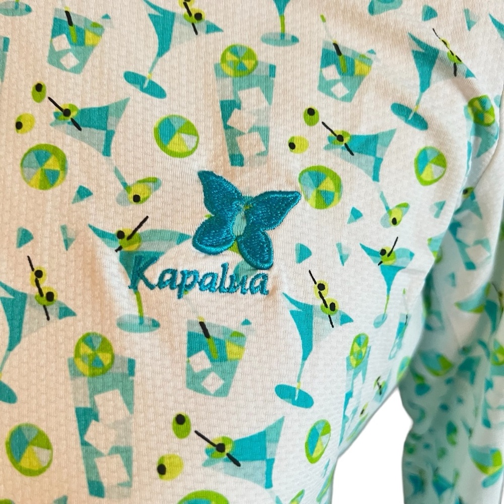 SanSoleil Kapalua Long Sleeve 1/4 Zip up 50+ Martini Small - Picture 4 of 7